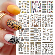 12 Designs Nail Stickers - BigDigss