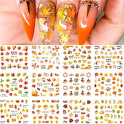 12 Designs Nail Stickers - BigDigss